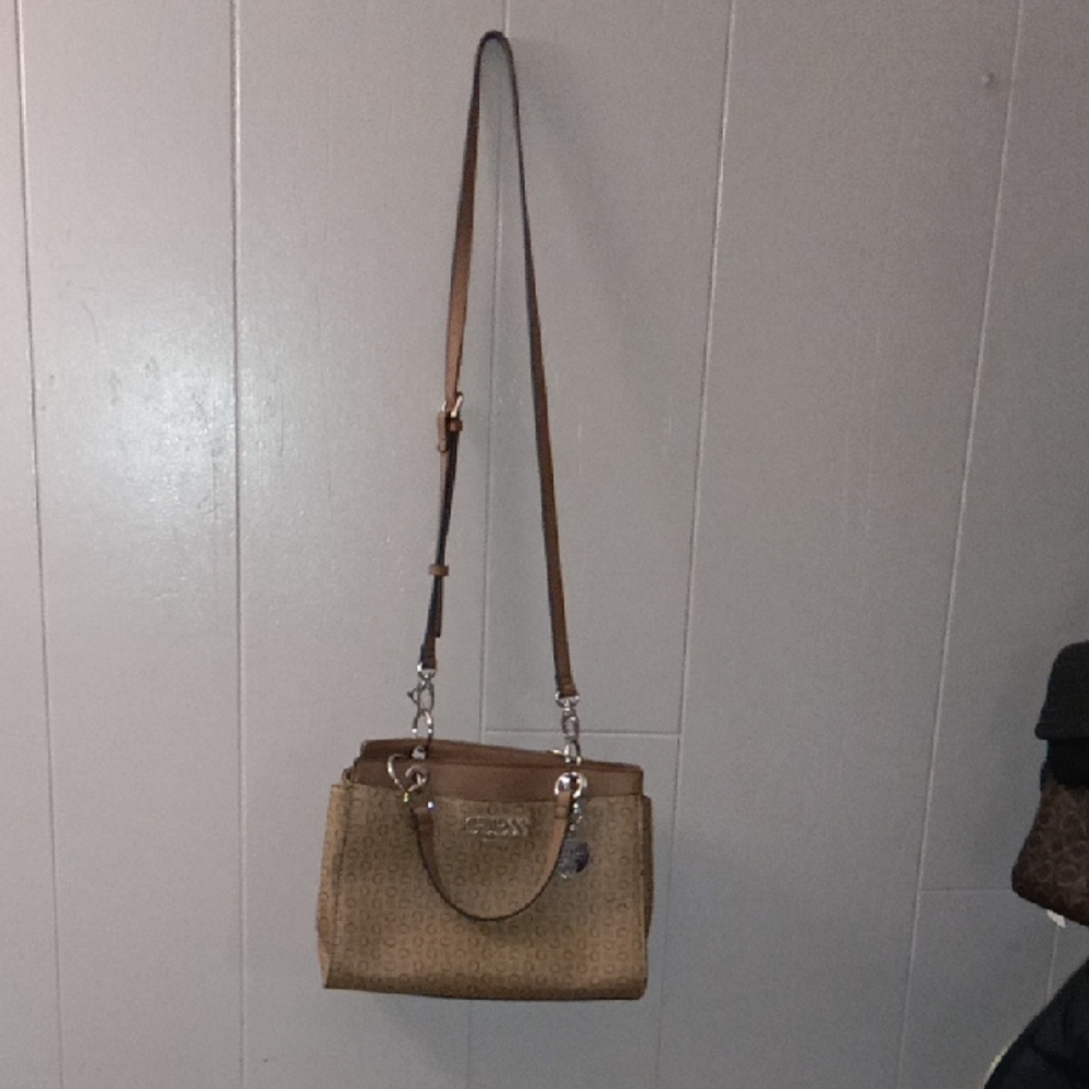 Guess Tan Shoulder Bag